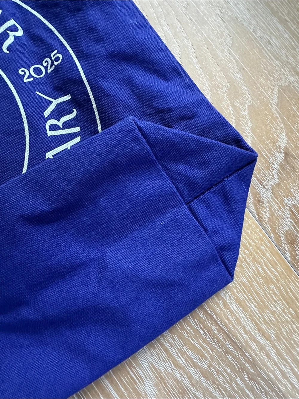 The New Yorker 100th Anniversary Blue Canvas Tote